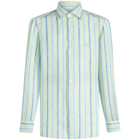 Etro 'Pegaso-Embroidered Striped' Hemd für Herren