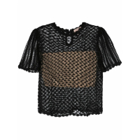 Twinset 'Beaded Open-Knit' T-Shirt für Damen