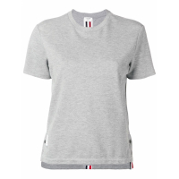Thom Browne 'Rwb Stripe' T-Shirt für Damen