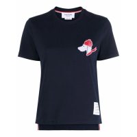 Thom Browne 'Hector-Patch' T-Shirt für Damen