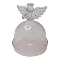 Aulica Glass Ornaments Angel Design