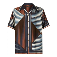 Dolce & Gabbana Men's 'Geometric' Short sleeve shirt