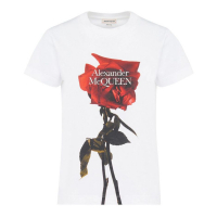 Alexander McQueen Women's 'Shadow Rose' T-Shirt