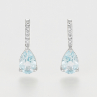 Comptoir du Diamant 'Larmes De Topaze' Ohrringe für Damen