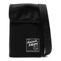 Maison Kitsuné Men's 'The Traveller Bi-Fold Neck' Shoulder Bag