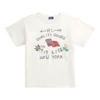 Polo Ralph Lauren 'Embroidered' T-Shirt für Damen