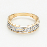 Caratelli Women's 'Gold Love' Ring