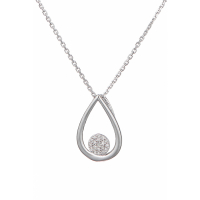 Caratelli Women's 'Poire Deluxe' Pendant with chain