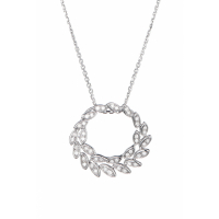 Caratelli Women's 'Comme une Feuille' Pendant with chain