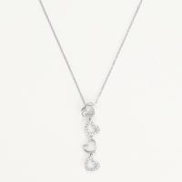 Caratelli Women's '4 coeurs' Pendant with chain