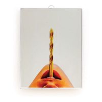 Seletti Miroir 'Small Drill' - 17.5 x 23 cm