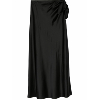 Saint Laurent Women's 'Tie-Detail' Maxi Skirt