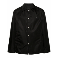 Givenchy Men's 'Logo-Plaque Technical-Jersey' Shirt