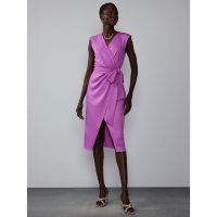 New York & Company Robe sans manches 'Scuba Wrap Sheath' pour Femmes