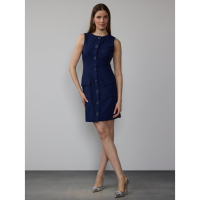 New York & Company 'Sleeveless Button Front' Mini Kleid für Damen