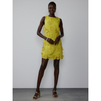 New York & Company Robe sans manches 'Floral Crochet Shift' pour Femmes