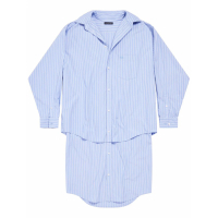 Balenciaga Robe chemise 'Bb Classic Layered' pour Femmes