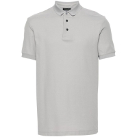 Emporio Armani Men's 'Logo-Jacquard Piqué' Polo Shirt