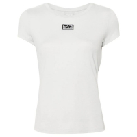 EA7 Emporio Armani T-shirt 'Logo-Patch' pour Femmes
