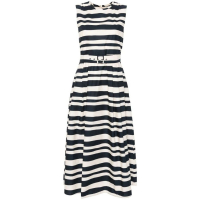 Max Mara 'Striped' Midi Kleid für Damen
