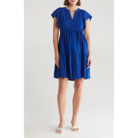Calvin Klein 'Aerowash Tiered' Mini Kleid für Damen