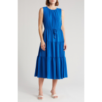 Calvin Klein 'Tiered' Midi Kleid für Damen