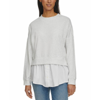 Calvin Klein Jeans Women's 'Layered-Look' Sweatshirt