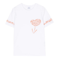 PS Paul Smith T-shirt 'Floral-Embroidered' pour Femmes