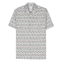 PS Paul Smith Men's 'Palm Tree' Short sleeve shirt