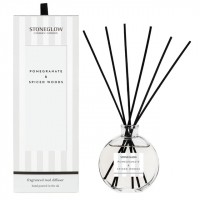 StoneGlow 'Pomegranate & Spiced Woods' Reed Diffuser - 120 ml