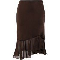 Tom Ford Women's 'Asymmetric Draped' Midi Skirt