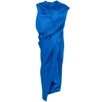 Issey Miyake 'Enveloping Draped' Midi Kleid für Damen