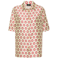 Etro 'Spread-Collar Jacquard' Hemd für Damen