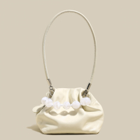 Cilela Women's 'Whimsical Pouch with Beaded Embellishments' Bucket Bag