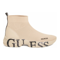 Guess Women's 'Pause Logo Knit' High-Top Sneakers