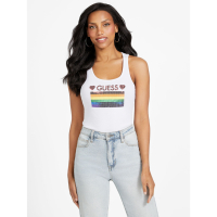 Guess 'Eco Zaza Rainbow Stripe' Trägershirt für Damen
