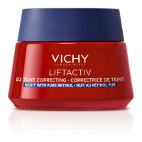 Vichy Crème de nuit 'Liftactiv B3 Tone Correcting' - 50 ml