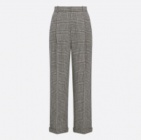 Christian Dior Women's 'Prince of Wales Motif' Trousers