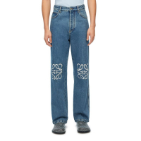 Loewe Men's 'Anagram Baggy' Jeans