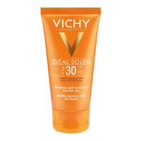 Vichy Fluide Matifiant Visage 'Idéal Soleil Dry Touch SPF30' - 50 ml
