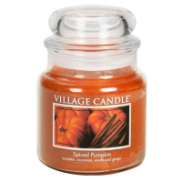 Village Candle Bougie parfumée 'Spiced Pumpkin' - 454 g