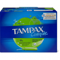 Tampax 'Compak Super' Tampon - 22 Pieces