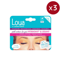 Loua Patchs contour des yeux 'Hydratant & Lissant' - 3 Pack, 2 Pièces