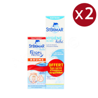 Stérimar Bébé Stop & Protect Rhume 15 ml + Hygiène du Nez 50 ml