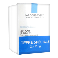 La Roche-Posay 'Lipikar' Gesichtsreiniger - 150 g, 2 Stücke