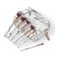Zoë Ayla 'Marble Effect' Make-up Brush Set, Pouch - 7 Pieces