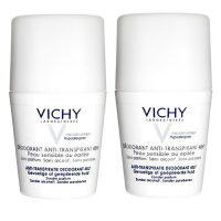 Vichy '48Hr Anti-Transpirant Sensitive Skin' Roll-On Deodorant - 2 Pieces, # ml