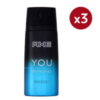 Axe 'You Refreshed' Sprüh-Deodorant - 150 ml - Pack of 3