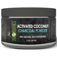 Sky Organics 'Activated Coconut Charcoal Natural Teeth Whitening' Puder - 60 g