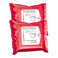 Bioderma Crealine H2O Wipes 2 Pack